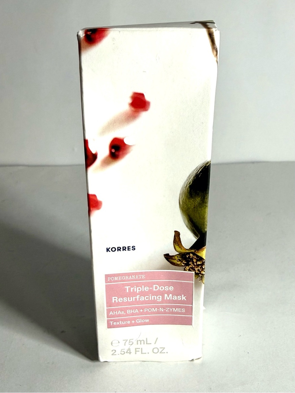 Korres Pomegranate Triple-Dose Resurfacing Mask - Texture + Glow 2.54 fl oz
